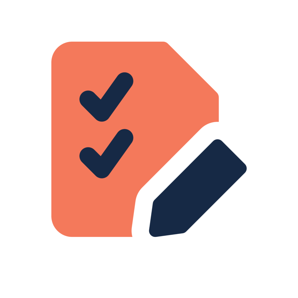 checklist edit icon